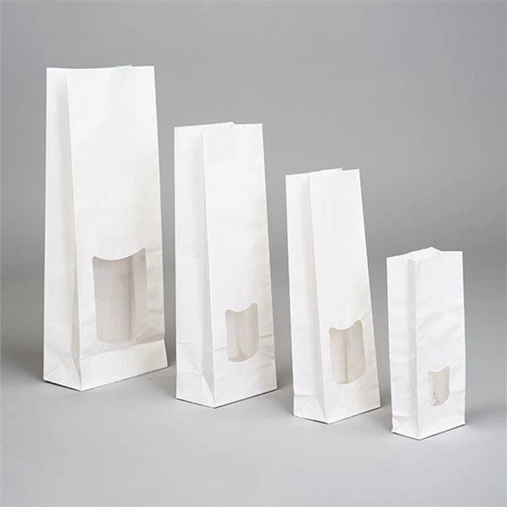 Kraft Paper SOS Bags with Window